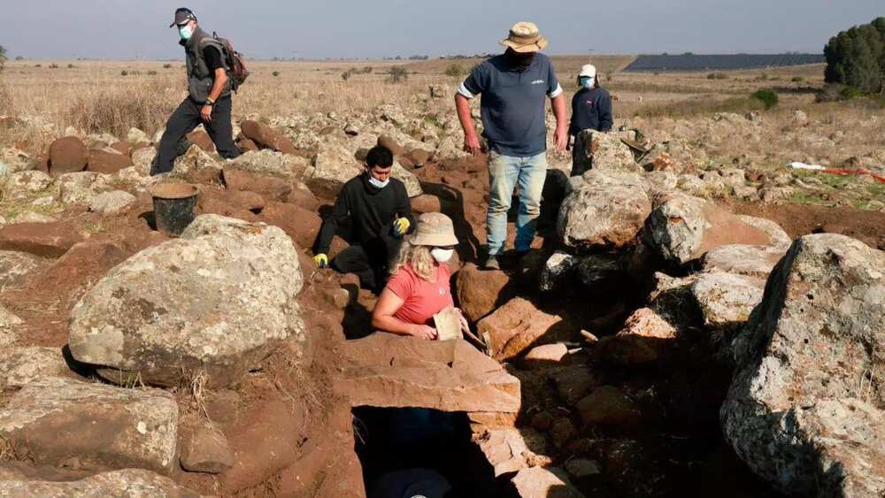 Bayan shekara dubu uku, an gano wata siffa a sansanin da sojojin Annabin Dauda suka mamaye a Golan