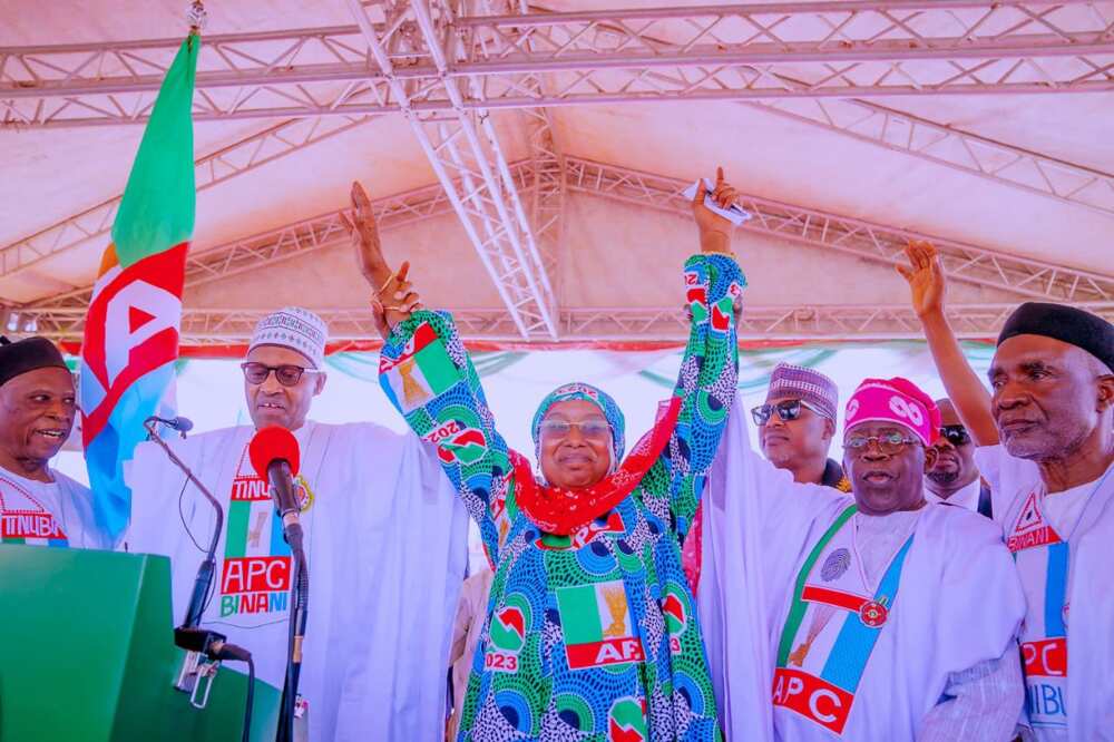 Shugaba Buhari a Adamawa. Shugaba Buhari a Adamawa.