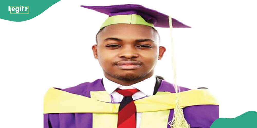 Mountain Top University first-class graduate Toluwani Awosika