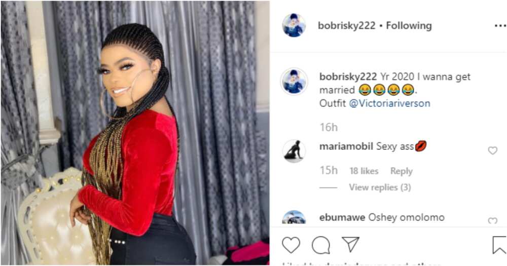 Cross-dresser Bobrisky