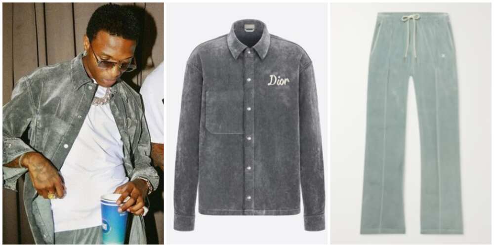 Wizkid's Embellished Designer Jacket Worth N4.3m Leaves Fans