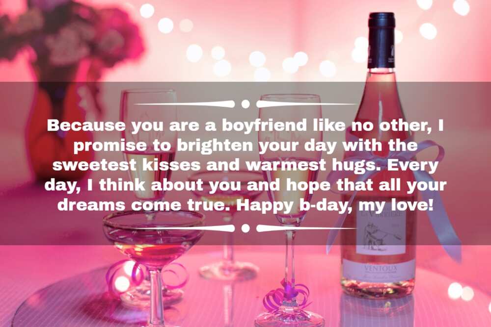 romantic birthday wishes for a boyfriend