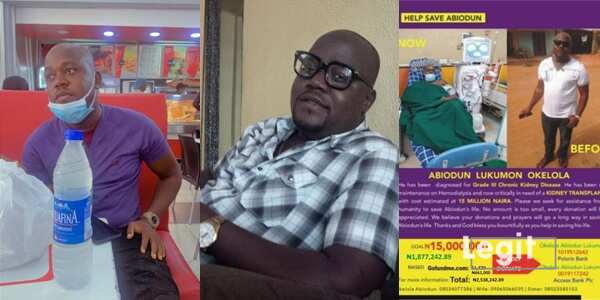 Help 37-Yr-Old Abiodun Okelola Beat Kidney Problem; He Needs 15m for Transplant
