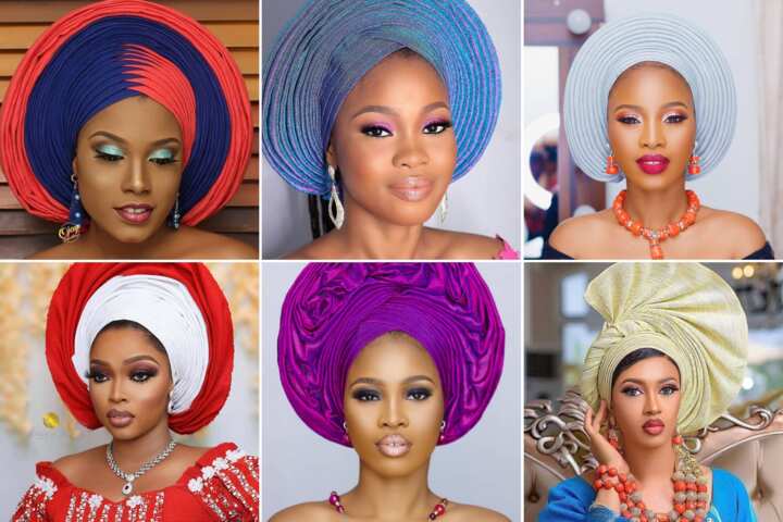 Different gele styles to help you look great at any event - Legit.ng