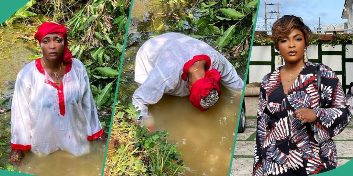 Blessing CEO reveals where she gets her secret powers as she visits Goddess of 7 rivers (video)