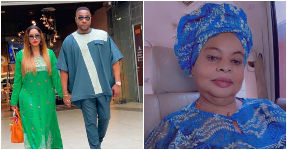 Photos of Bolanle Ninalowo, his wife and Nino B's mother-In-law