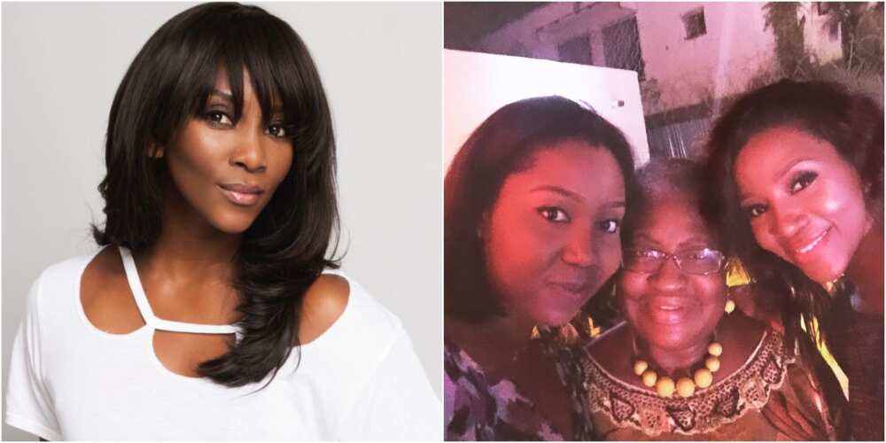 Genevieve Nnaji Shares Beautiful Photo With Okonjo Iweala As She Joins Online Challenge To