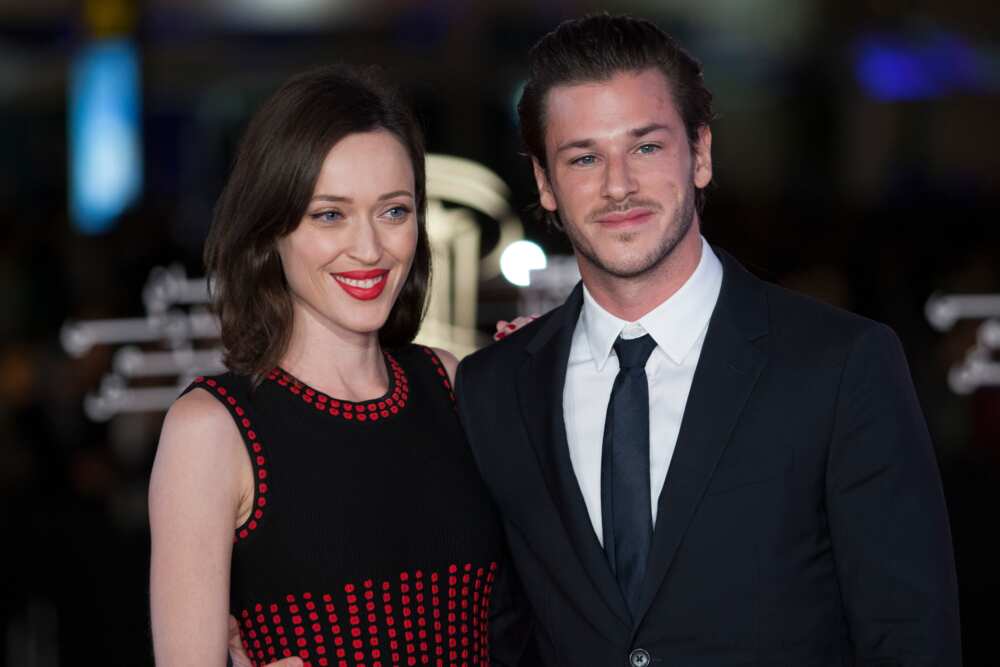 Gaspard Ulliel et Gaëlle Pietri