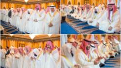 Eid al-Fitr: Saudi Arabia's crown prince, Imaams, ministers offering prayers in photos