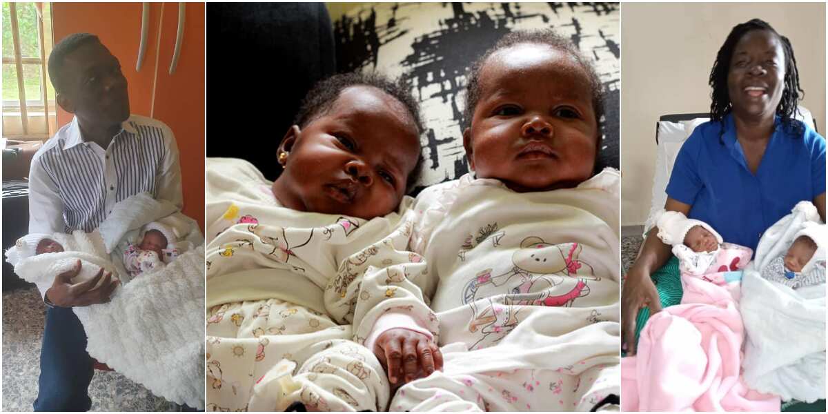 Nigerian couple welcomes twins after 27 years of marriage