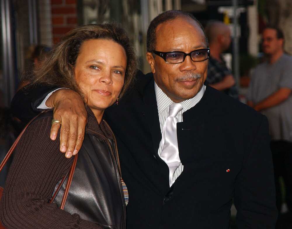Quincy Jones and Jolie Jones