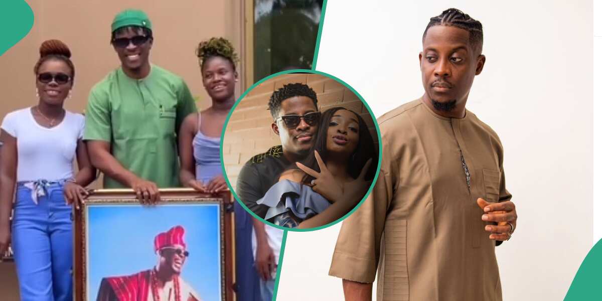 See how BBNaija Seyi's fans came out in numbers to give him expensive gifts