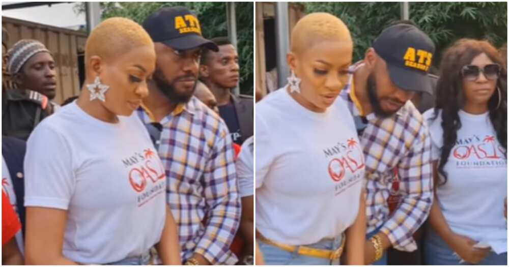 Yul Edochie and first wife May Yul Edochie and first wife May