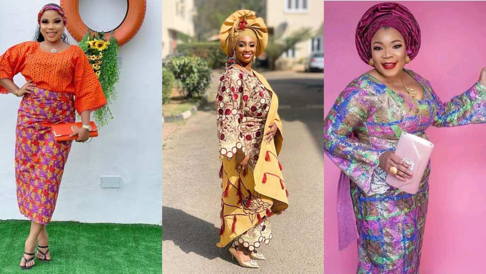 30+ stylish Aso Ebi styles for pregnant women: Flaunt your baby bump in  style 