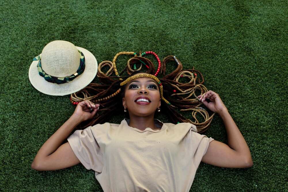 Braids with beads Braids with beads