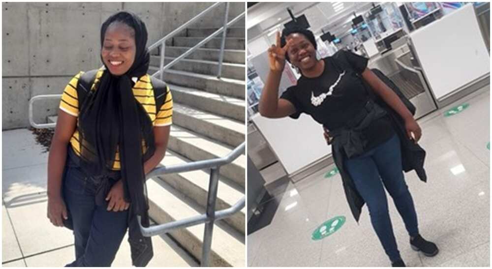 Akanbi Kemi, a Nigerian student who got into the University of Cincinnati for her PhD with HND.