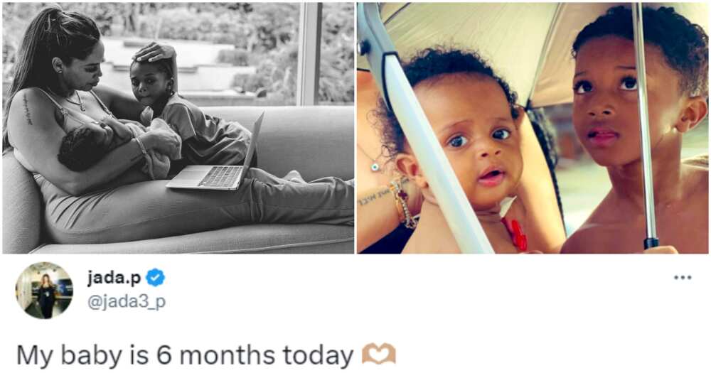 Wizkid and Jada's second son. Wizkid and Jada's second son.