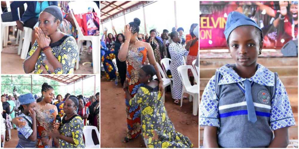 Reactions as Nigerian female pastor gifts 12-year-old Muslim girl scholarship