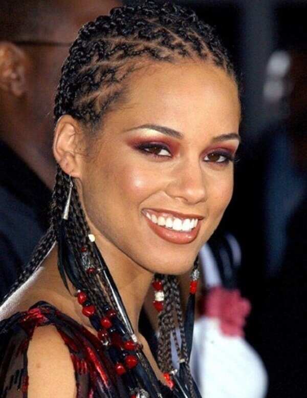 Braided Hairstyles Alicia Keys