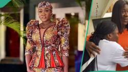 "I can't do this for anyone": Lady busts into tears after meeting her celebrity crush Mercy Johnson
