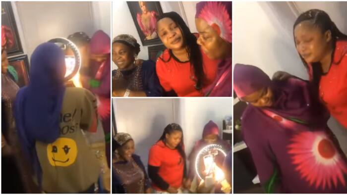 Ailing actress Kemi Afolabi sheds tears in video as friends surprise her with gifts, and more on her birthday