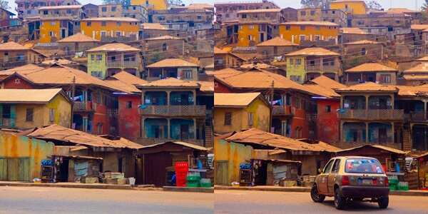 Of rust and gold: Man captures beautiful but rusty roofs of Ibadan buildings in viral photos