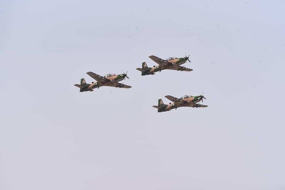 Nigerian Air Force/Abubakar Shekau'sSuccessor's Enclave/Sambisa/ISWAP Terrorists
