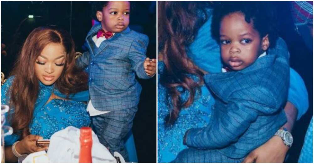 Ooni of Ife's Queen Naomi and her son