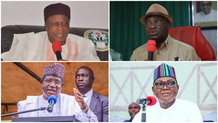 List of outgoing governors leaving unpaid salaries for their successors