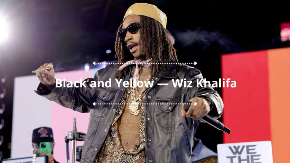 Wiz Khalifa performs at SoFi Stadium in 2023