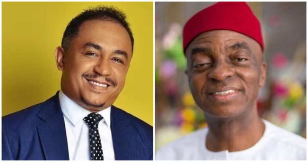 Daddy Freeze and Bishop Oyedepo
