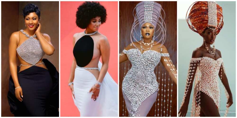 6 Times Nigerian Celebrities Dazzled in Fabulous Looks Inspired by