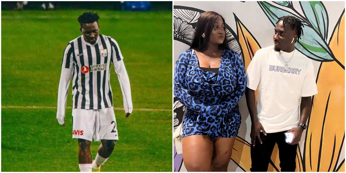 See how Ogogo's daughter is celebrating her footballer lover Lawal Yussuf on his birthday