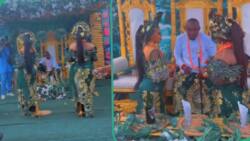"Na juju he take hold them?" Reactions as man marries two women on same day in Delta, video emerges