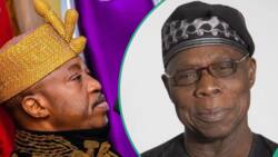 “He won’t try it with emirs”: Oluwo of Iwo blasts Obasanjo for ordering Oyo monarchs to stand