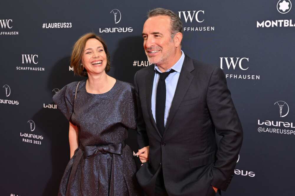 Jean Dujardin et Nathalie Péchalat
Photo : Stephane Cardinale - Corbis/Corbis via Getty Images
