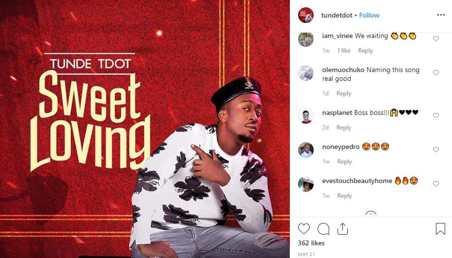 Tunde Tdot - Sweet Loving