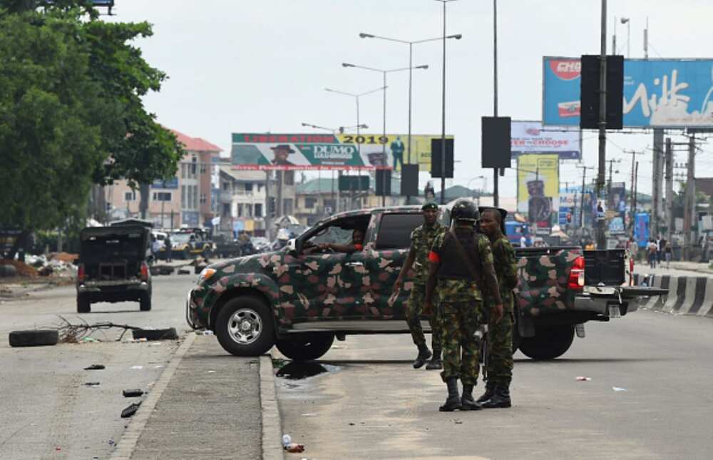 nNigerian soldiers