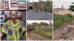 Alade Market: Stinking canal, health hazard Iyaloja Aina Adenuga cries out over low patronage