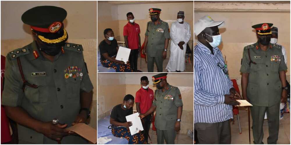 NYSC DG visits corps member who gave birth to twins