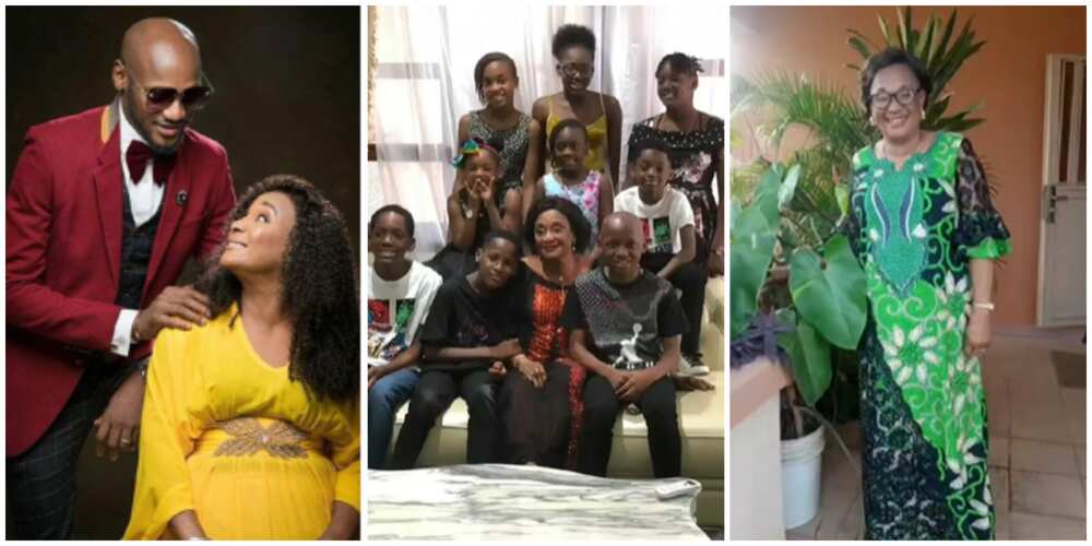 2baba shares rare photo of mother and his children