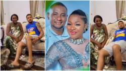 This is my wife, I got her pregnant: Van Vicker sends video message to actress Chacha Eke’s husband, he reacts