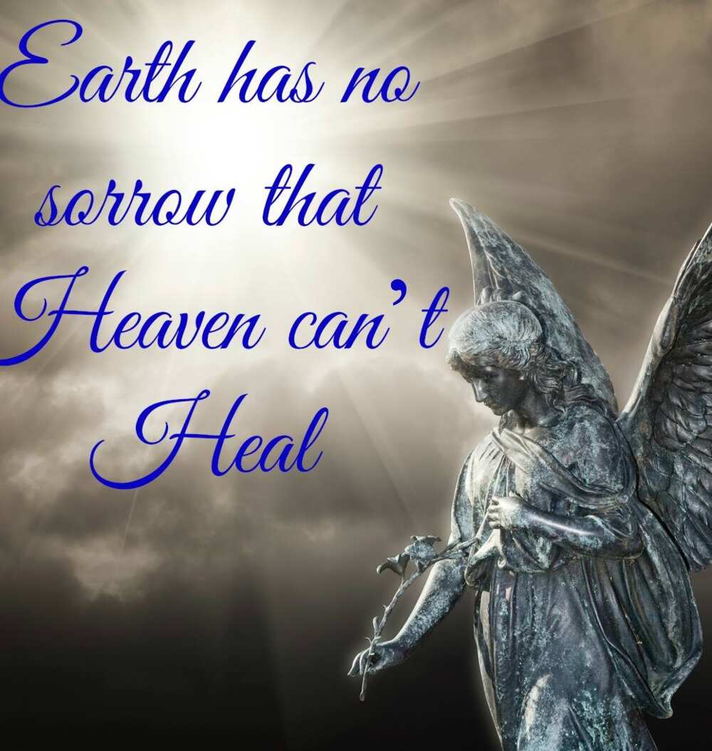 quotes about heaven gained an angel