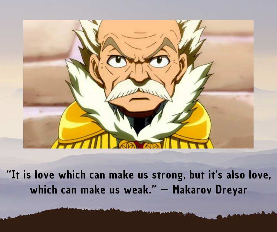 Anime quotes about love