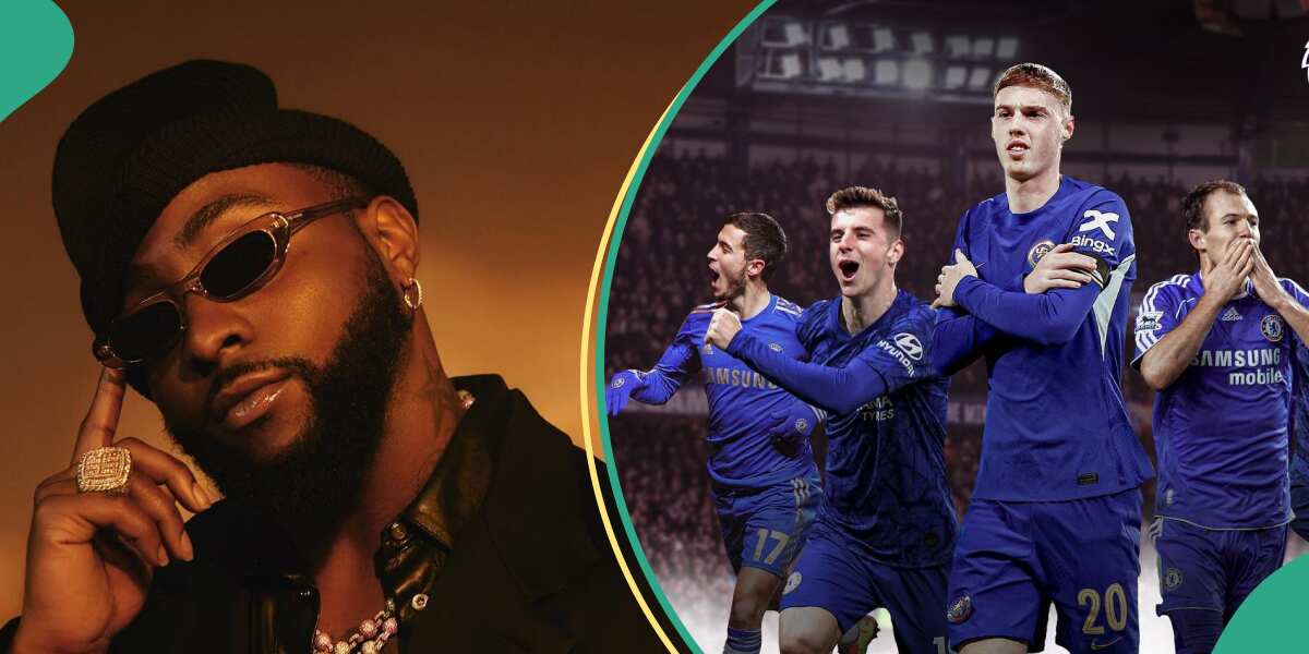 See Davido's song that Chelsea players were playing while they were having their training
