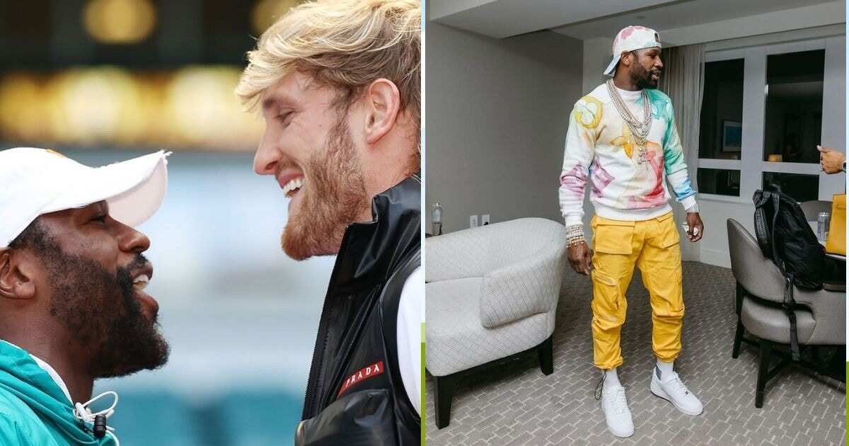 Serious tension as Floyd Mayweather gets in war of words with Logan Paul's brother Jake