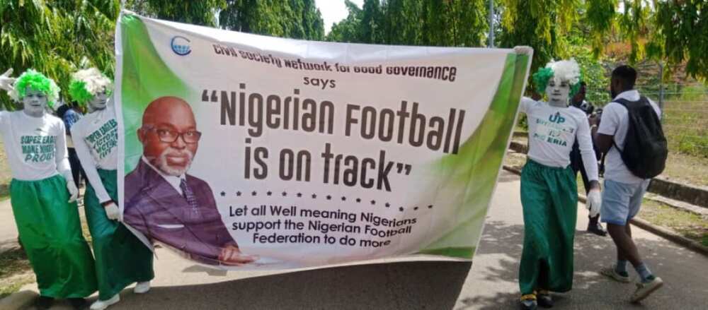 Nigeria Football Federation, Amaju Pinnick, Football in Nigeria, the federal government