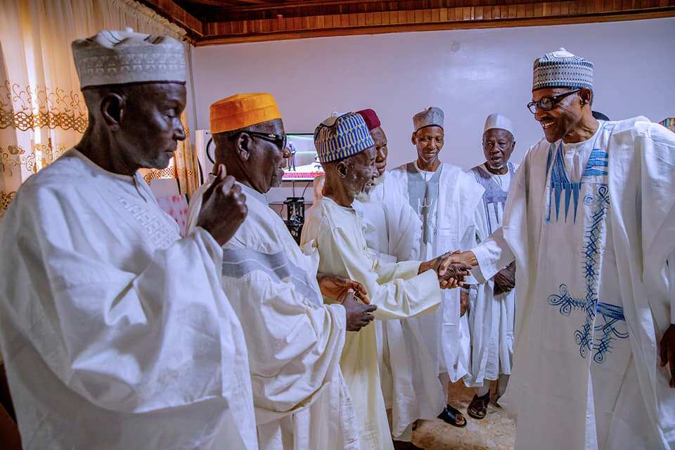 Yanzu Yanzu: Shugaba Buhari ya karbi bakuncin abokan karatunsa