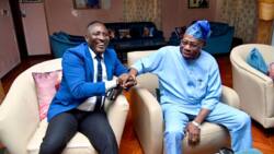 Prophet Jeremiah Fufeyin Meets Chief Olusegun Obasanjo in Closed Door on National Issues