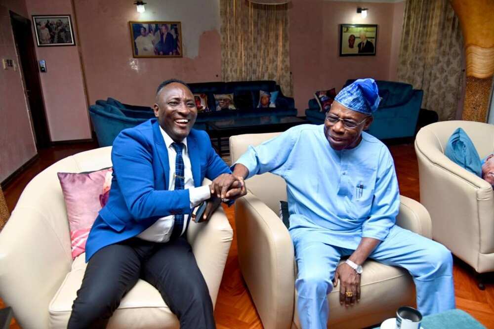 Prophet Jeremiah Fufeyin Meets Chief Olusegun Obasanjo in Closed Door on National Issues